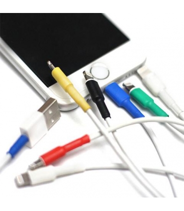 10 iPhone USB-Ladekabel Schutz Makronen
