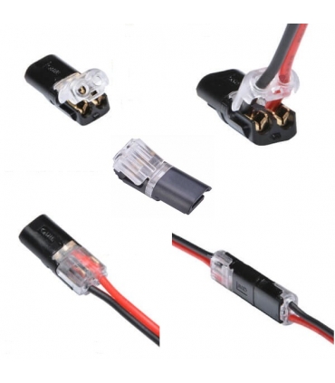 Conectores retráctiles 2: 1 Terminales Conectores de cables
