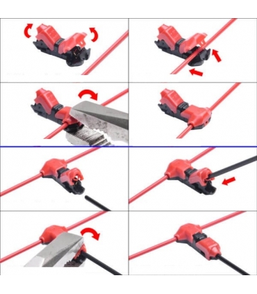 T-Typ-Speed-Merge-Kabel-Anschluss