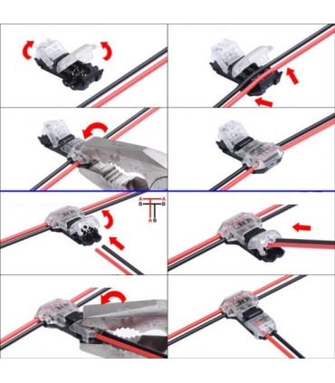 Tipo T-Velocidad De Combinación De Conector De Cable