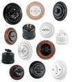 Porselen Anahtarlar (Çevirmeli, Tuşlu, Dimmer)