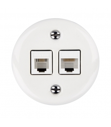 Porselen Priz (Data/Telefon)