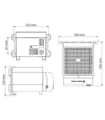 1200W Fanlı - Termostatlı Isıtıcı