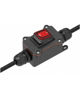 IP65 (4-12mm) Saha Montaj Start/Stop Buat Kutusu (1 Giriş 1 Çıkış)