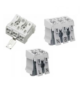 Push-In type screwless Terminal Block (with earthing)