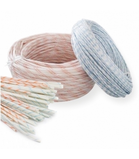 con aislamiento de PVC de Rayas de Vidrio Macarrones (2,5 kV)