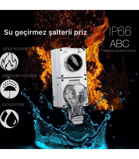 copy of IP55 TEK  KUTUPLU ZİL ANAHTAR