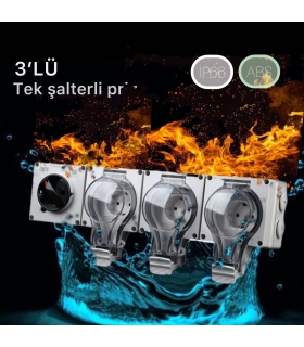 copy of IP55 TEK  KUTUPLU ZİL ANAHTAR
