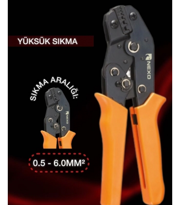 YAC-5 (0,50-6mm²) Yüksük Sıkma