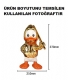 Dekoratif Duck Küçük Heykelcik