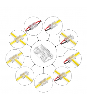 SMD-COB Çok Amaçlı Bağlantı Konnektörü 8mm