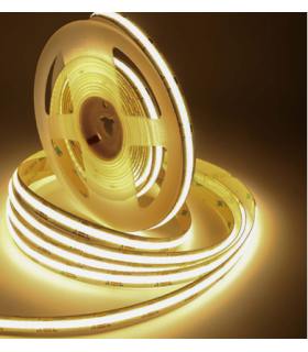 COB Şerit Led Sıcak Beyaz 8mm 12V