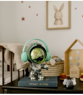 Dekoratif Astronot Heykelcik Yeşil