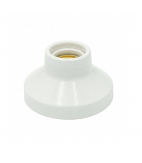 Horizontal Entendre E27 En Porcelaine