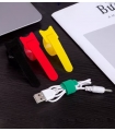 Velcro de las ataduras de cables y rollos
