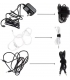 Velcro de las ataduras de cables y rollos