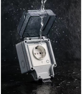 Dış Mekan Tekli Wifi Priz (IP66)