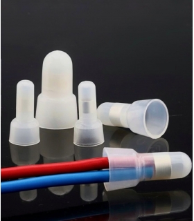 Close-end crimp connectors