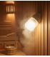 Banyo ve sauna için lamba,beyaz (E27)