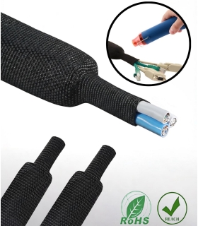 Shrinkable Cloth Tubing (1 meter)