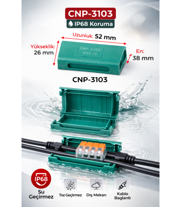 copy of SU GEÇİRMEZ JEL KUTUSU IP68 KORUMA