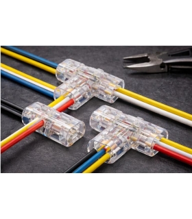 T Tipi 3 Pinli Kablo Bağlantı Konnektörü