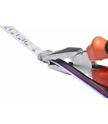 Bande + connecteur de câble indice de protection IP20