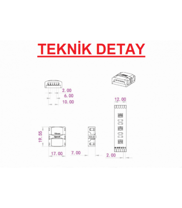 Şerit+Şerit Bağlantı Konnektörü (KISS-7)