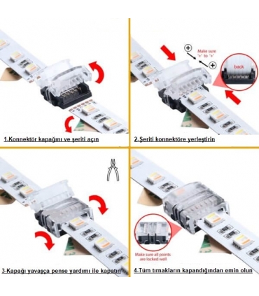 copy of Streifen + Streifen IP20-Stecker