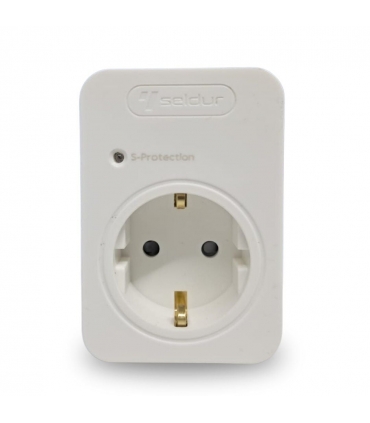 Seldur Şok ve Akım Korumali Fiş-Priz (720J), ÇK, Beyaz