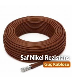 10mt NCCS Saf Nikel Rezistans Güç Kablosu
