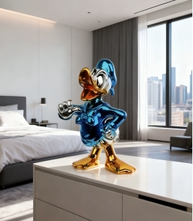 Dekoratif Duck Heykelcik